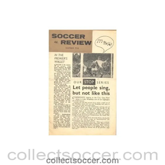 Soccer Review magazine No: 5