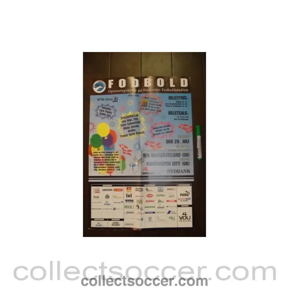 Sonderjylland FC Football Poster - Collect Soccer