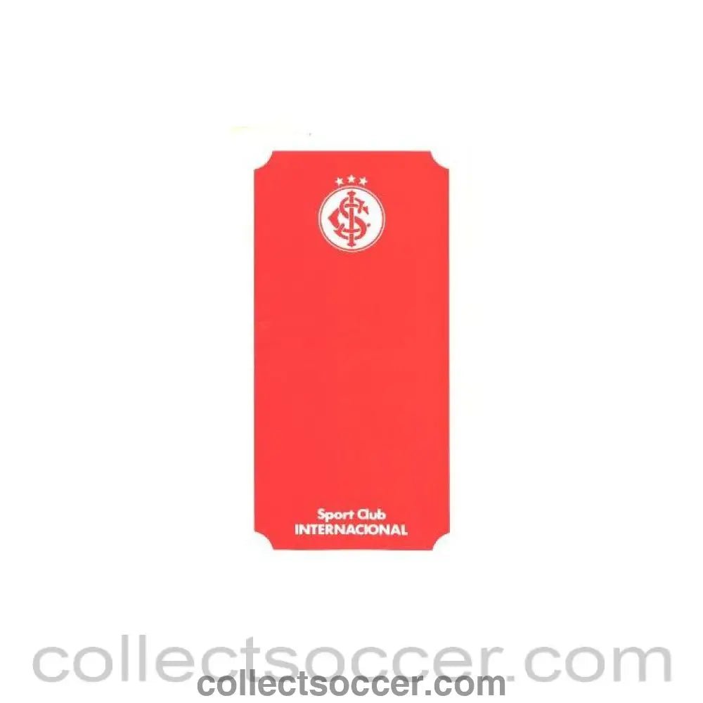 Sport Club International flyer - Collect Soccer