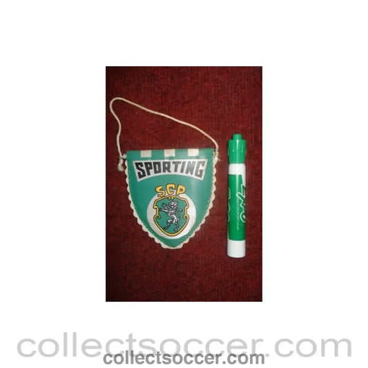 Sporting small Pennant once property of the football referee Neil Midgley