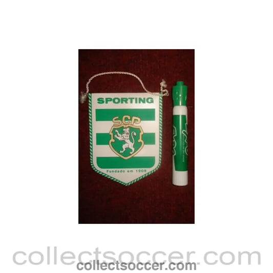 Sporting small Pennant once property of the football referee Neil Midgley