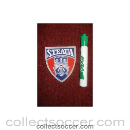 Steaua, Bucurest, Rumania Emblem once property of the football referee Neil Midgley - Collect Soccer