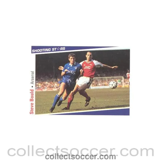 Steve Bould Arsenal Shooting Stars Card