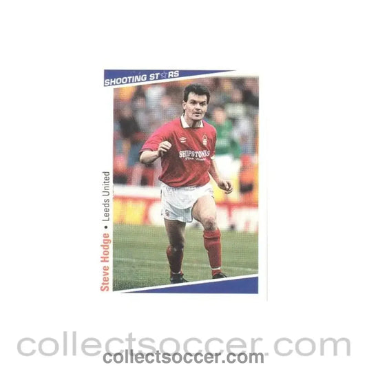 Steve Hodge Leeds United Shooting Stars Card
