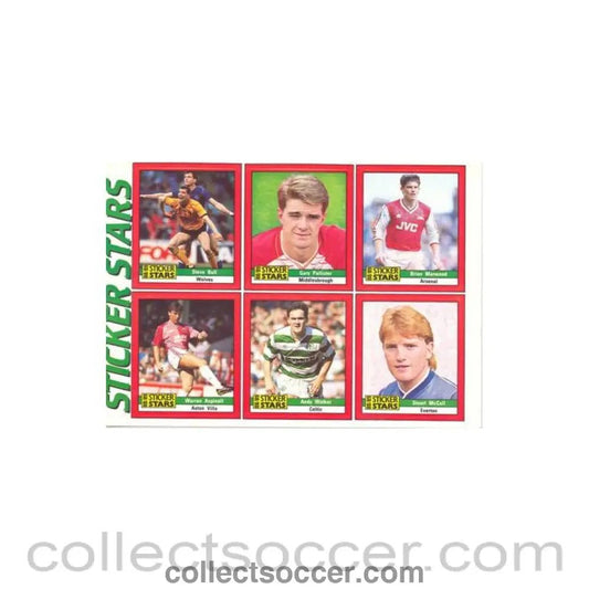 Sticker Stars - 6 stickers - Collect Soccer