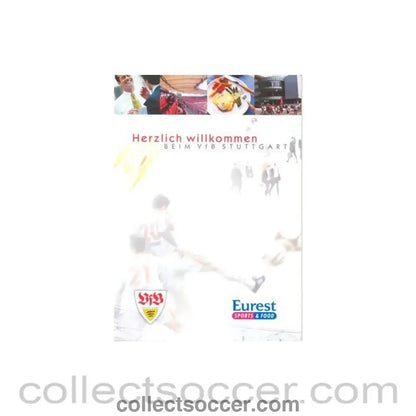 Stuttgart FC menu cover