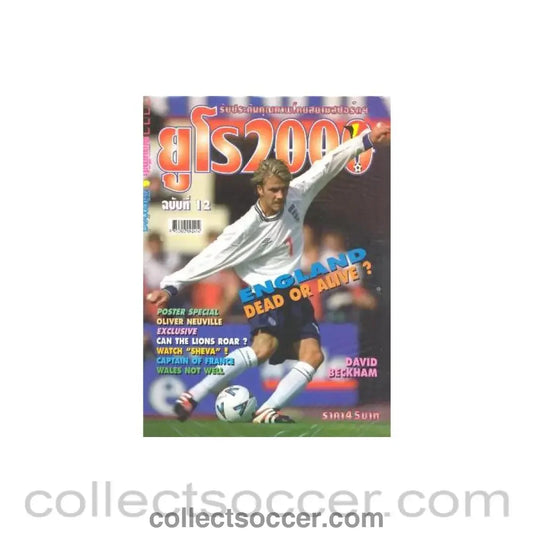 Thai magazine 12 covering England