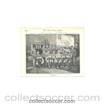 The Boy’s Own Paper - Polytechnic Team Photograph