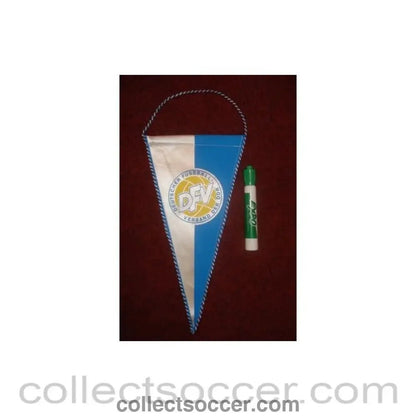 The East Germay Football Association Pennant once property of the football referee Neil Midgley - Collect Soccer