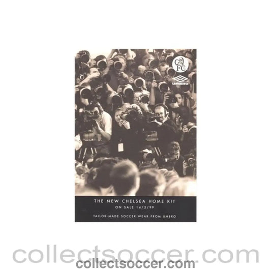 The New Chelsea Home Kit leaflet - Collect Soccer