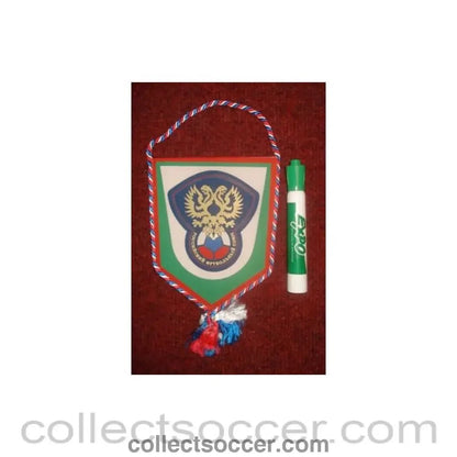 The Russian Football Association Pennant once property of the football referee Neil Midgley - Collect Soccer