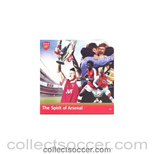 The Spirit of Arsenal brochure