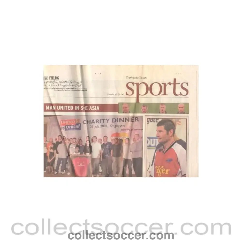 The Straits Times Sports newspaper - Collect Soccer