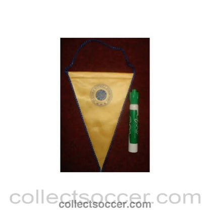 The Swedish Football Association small Pennant once property of the football referee Neil Midgley - Collect Soccer