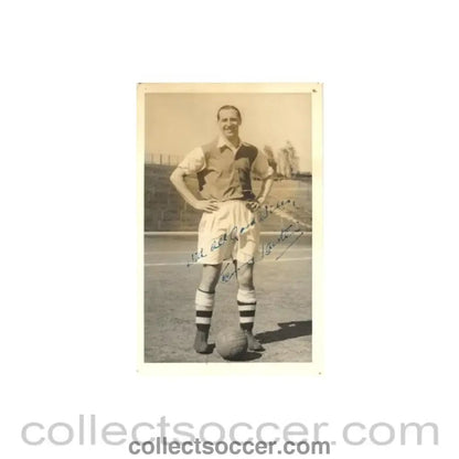 Tommy Lawton signed photograph - Collect Soccer