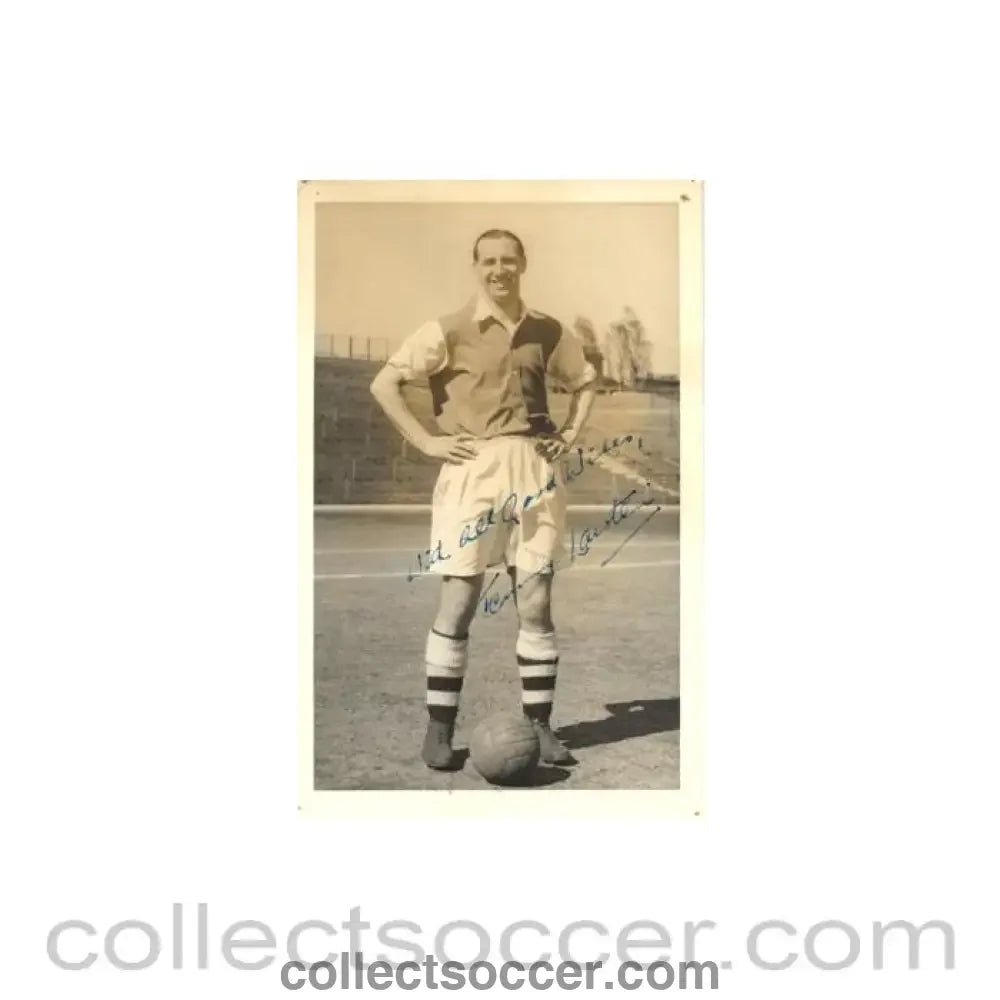 Tommy Lawton signed photograph - Collect Soccer
