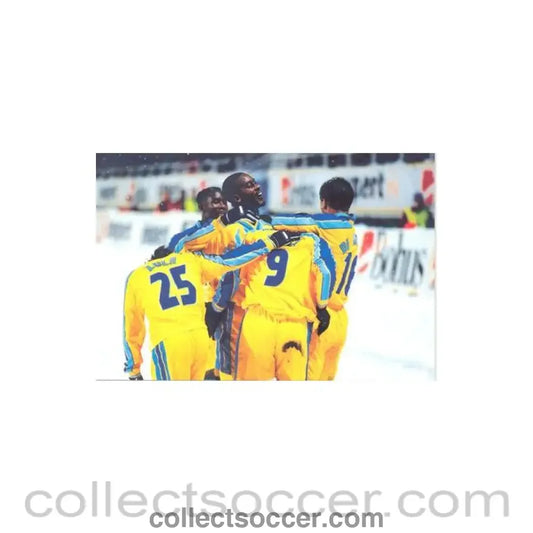 Tromso v Chelsea Thai produced colour photograph