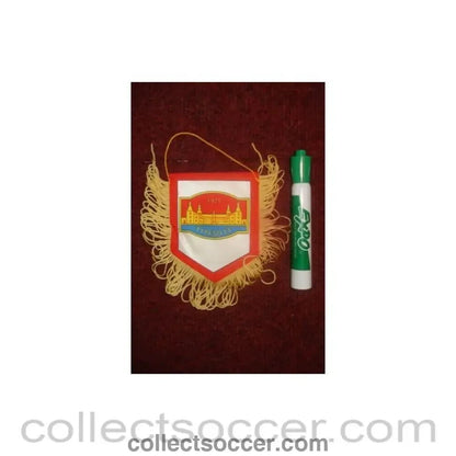 Tyreso small Pennant once property of the football referee Neil Midgley - Collect Soccer