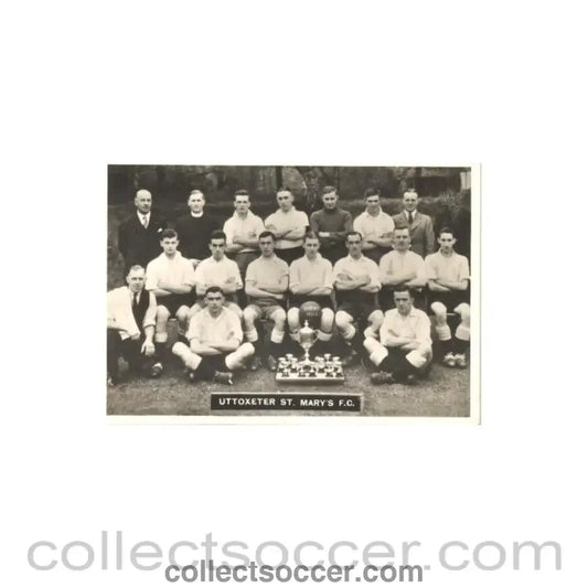 Uttoxeter St. Mary's FC Photocard - Collect Soccer