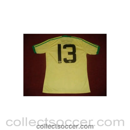 Football Memorabilia Welsh Shirt of unknown footballer No:13, match worn - Collect Soccer