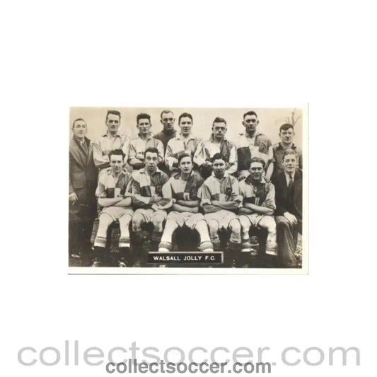 Walsall Jolly FC Photocard - Collect Soccer