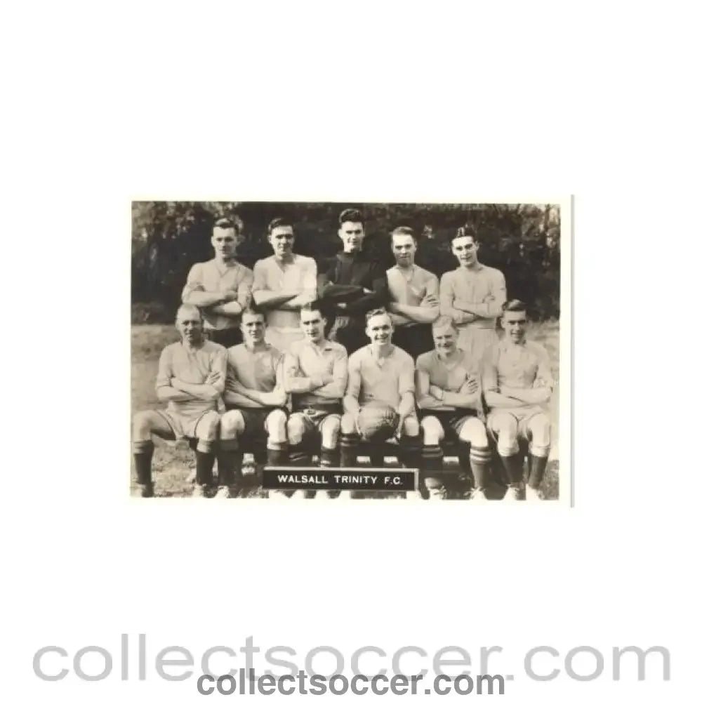 Walsall Trinity FC Photocard - Collect Soccer