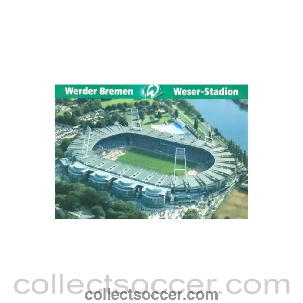 Werder Bremen Weser Stadium postcard - Collect Soccer