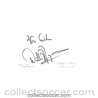 Willie Morgan original signature - Collect Soccer