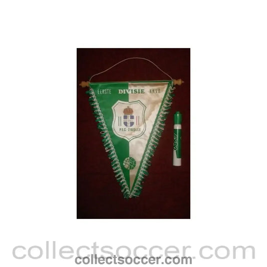 Zwolle F.C. Pennant once property of the football referee Neil Midgley