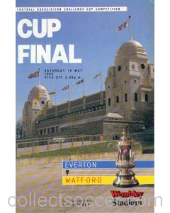 1984 FA Cup Final Programme Everton v Watford