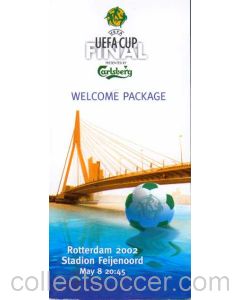 2002 UEFA Cup Final VIP Welcome Package Borussia Dortmund v Feyenoord