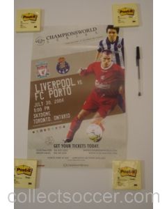 In the USA - Liverpool v Porto Championsworld poster 30/07/2004
