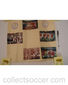 1966 World Cup - 5 colour photographs pasted on a hard board