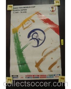 2002 World Cup Official Poster, reduced price