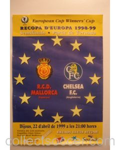 Majorca, Spain v Chelsea poster 22/04/1999 European Cup Winners Cup Semi-Final