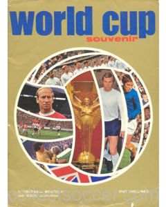1966 World Cup Football Monthly and Goal brochure
