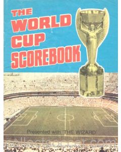 1970 World Cup Scorebook