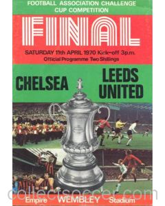 1970 FA Cup Final Chelsea v Leeds United Programme