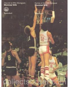 1976 Olympad Monreal - Basketball brochure