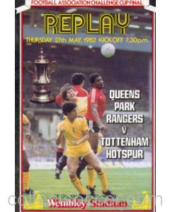 1982 FA Cup Final Replay Queens Park Rangers v Tottenham Hotspur