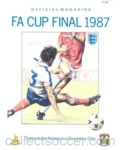 1987 FA Cup Final Official Magazine