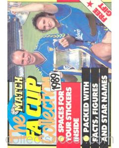 Match - The FA Cup 1989 Sticker Album, 28 pages with all stickers available inside