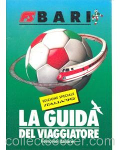 1990 World Cup Bari Produced Programme