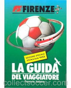 1990 World Cup Firenze Produced Programme