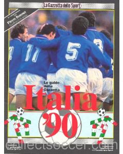 1990 World Cup Programme Gazzetta Italian edition