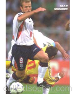 1998 World Cup in France - Alan Shearer postcard