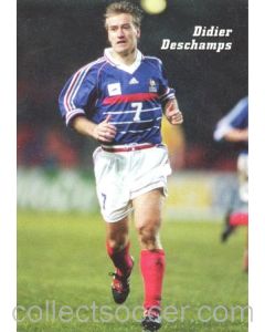 1998 World Cup in France Didier Deschamps postcard