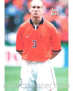 1998 World Cup in France - Jaap Stam postcard