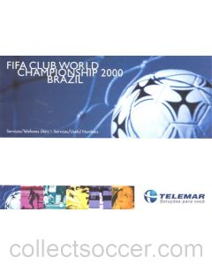2000 Club World Cup Telemar Guide for Journalists