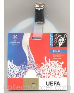 2000 Champions League Final VIP pass